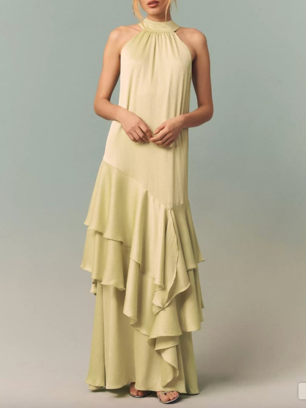 Anthropologie Elliatt Varella Halter Gown